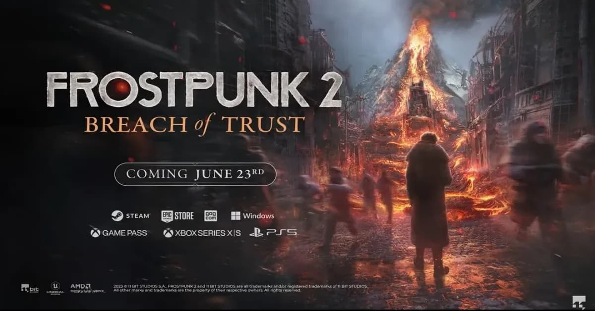 Frostpunk 2's Volcanic Expansion Drops This Summer