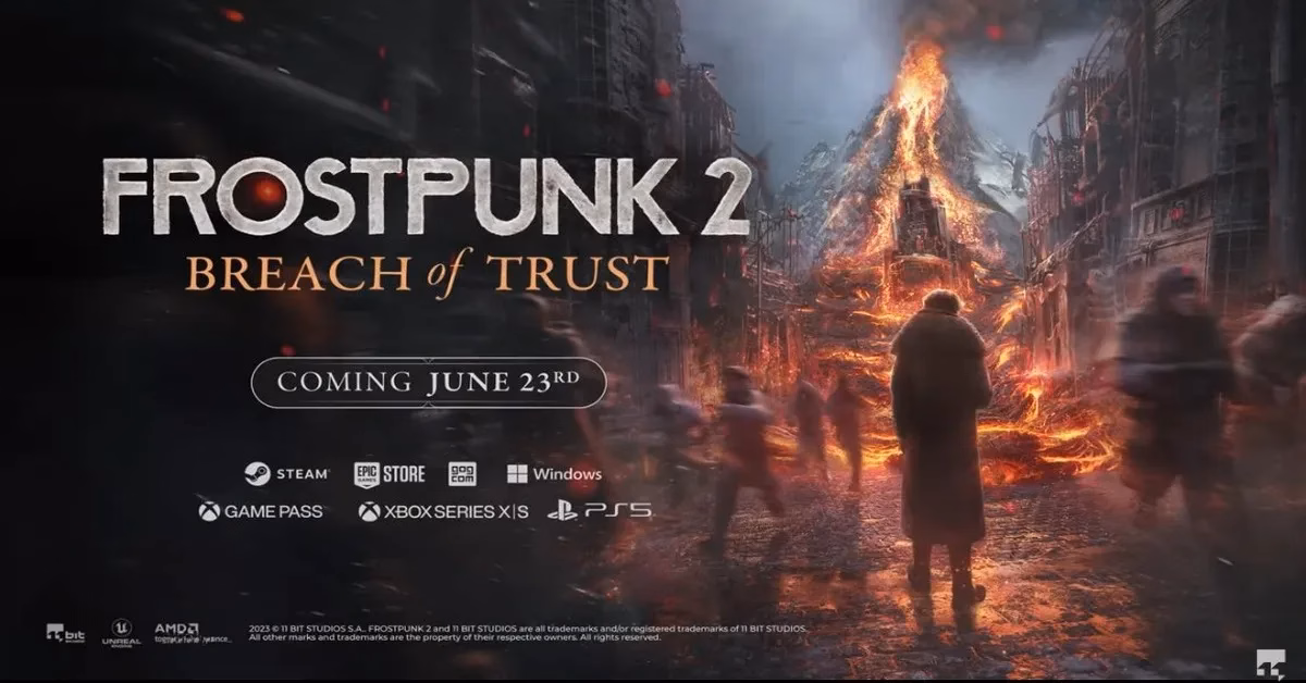 Frostpunk 2's Volcanic Expansion Drops This Summer