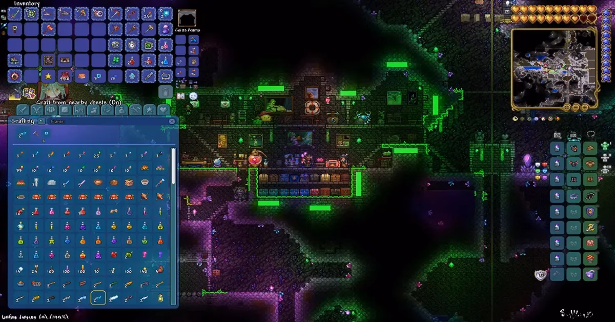 Updated Terraria Interface