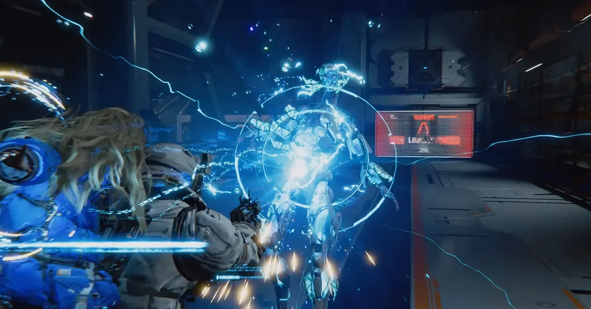 Character cooperation in PRAGMATA