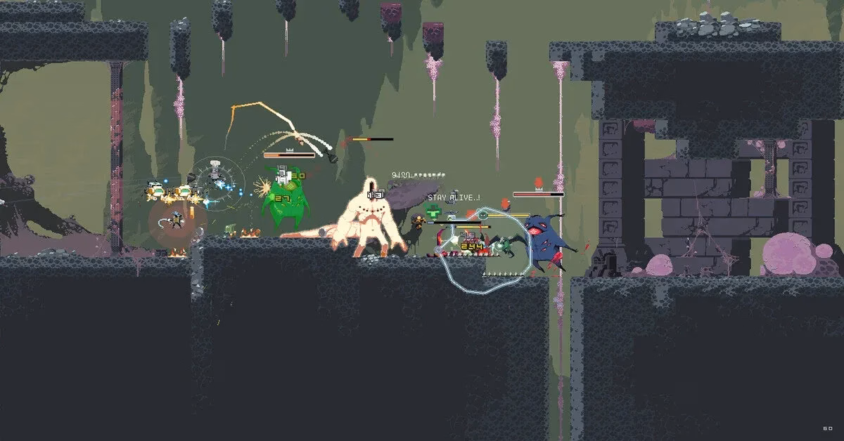 Risk of Rain gameplay evolution